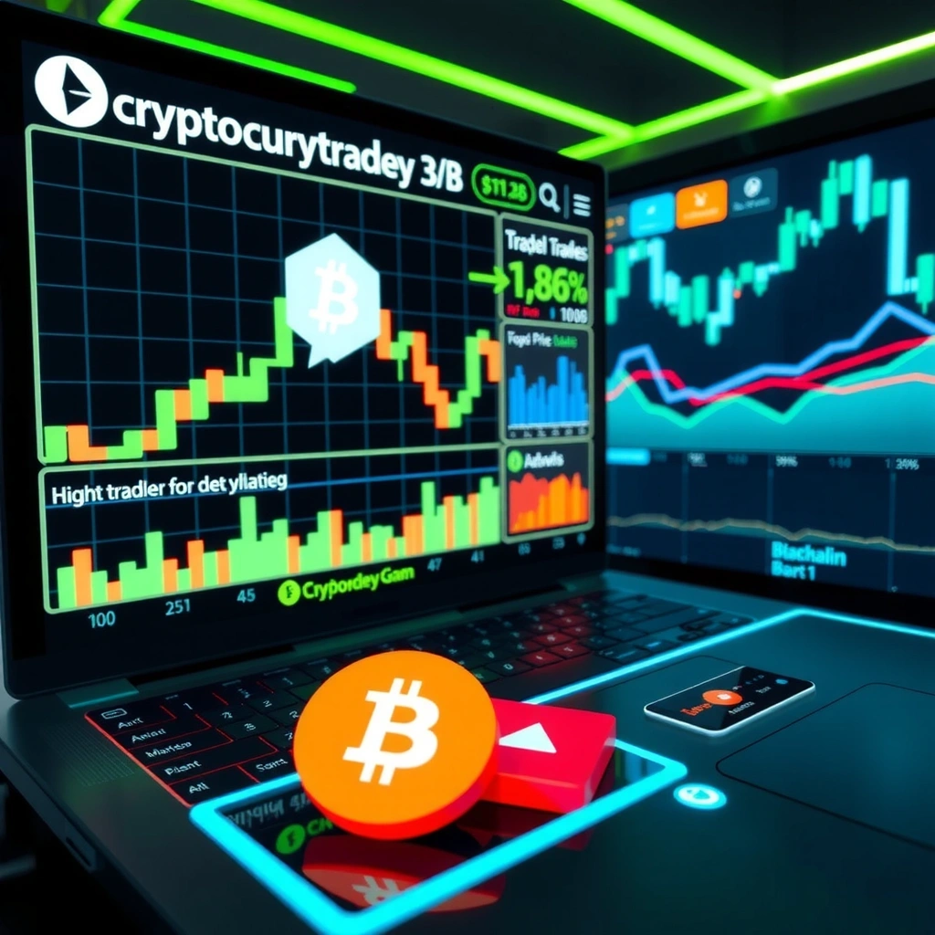 Cryptocurrency trading game